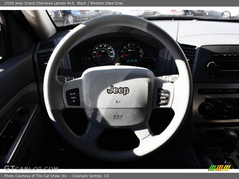 Black / Medium Slate Gray 2006 Jeep Grand Cherokee Laredo 4x4