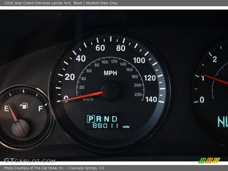 Black / Medium Slate Gray 2006 Jeep Grand Cherokee Laredo 4x4