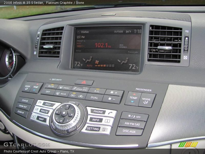 Platinum Graphite / Stone 2008 Infiniti M 35 S Sedan