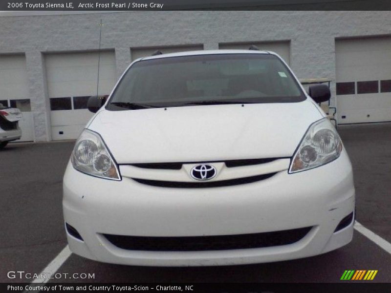 Arctic Frost Pearl / Stone Gray 2006 Toyota Sienna LE