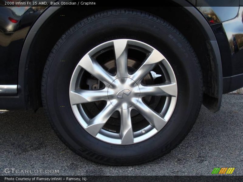 Black Obsidian / Graphite 2008 Infiniti FX 35 AWD