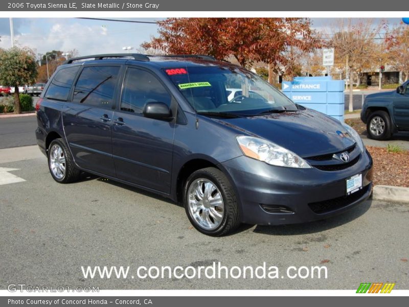 Slate Metallic / Stone Gray 2006 Toyota Sienna LE