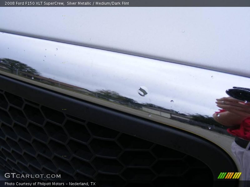 Silver Metallic / Medium/Dark Flint 2008 Ford F150 XLT SuperCrew