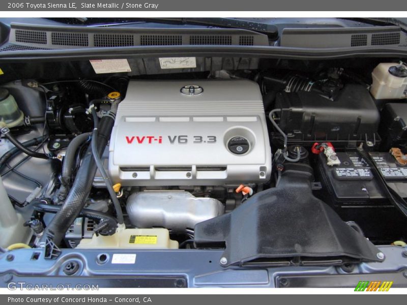 Slate Metallic / Stone Gray 2006 Toyota Sienna LE