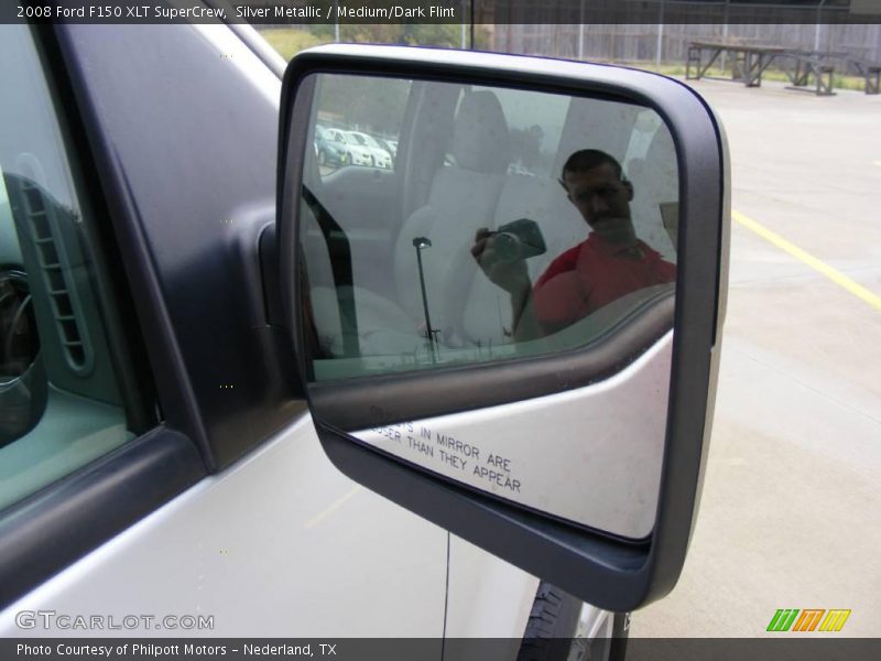 Silver Metallic / Medium/Dark Flint 2008 Ford F150 XLT SuperCrew