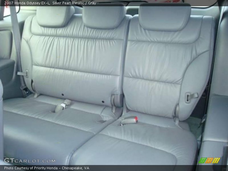 Silver Pearl Metallic / Gray 2007 Honda Odyssey EX-L