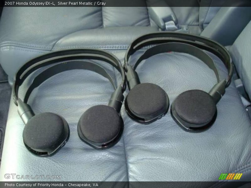 Silver Pearl Metallic / Gray 2007 Honda Odyssey EX-L