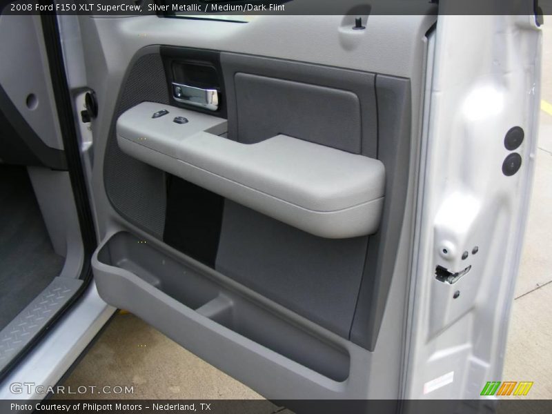 Silver Metallic / Medium/Dark Flint 2008 Ford F150 XLT SuperCrew