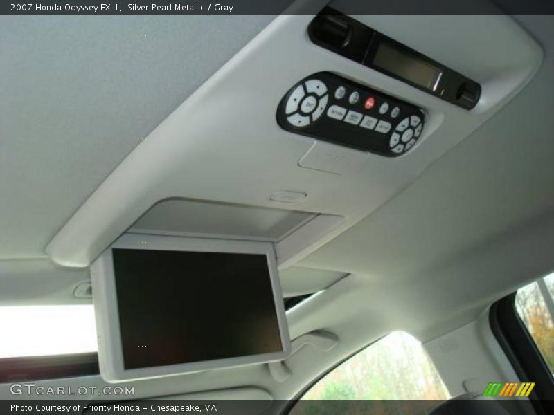 Silver Pearl Metallic / Gray 2007 Honda Odyssey EX-L