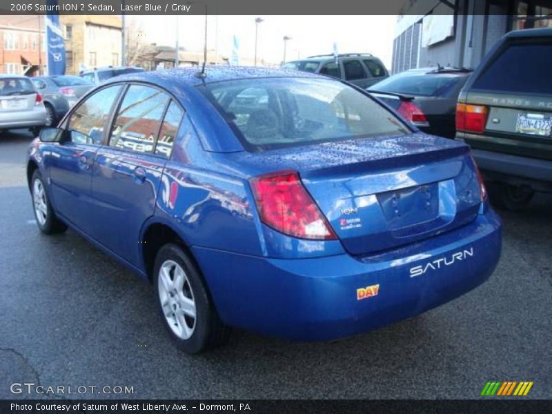 Laser Blue / Gray 2006 Saturn ION 2 Sedan