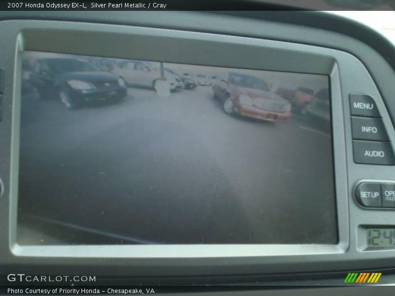 Silver Pearl Metallic / Gray 2007 Honda Odyssey EX-L
