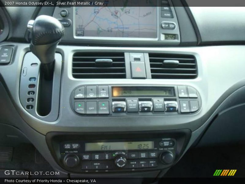 Silver Pearl Metallic / Gray 2007 Honda Odyssey EX-L