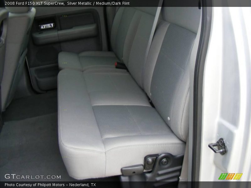 Silver Metallic / Medium/Dark Flint 2008 Ford F150 XLT SuperCrew