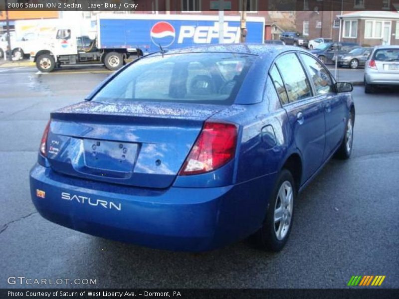 Laser Blue / Gray 2006 Saturn ION 2 Sedan