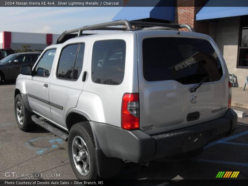 Silver Lightning Metallic / Charcoal 2004 Nissan Xterra XE 4x4