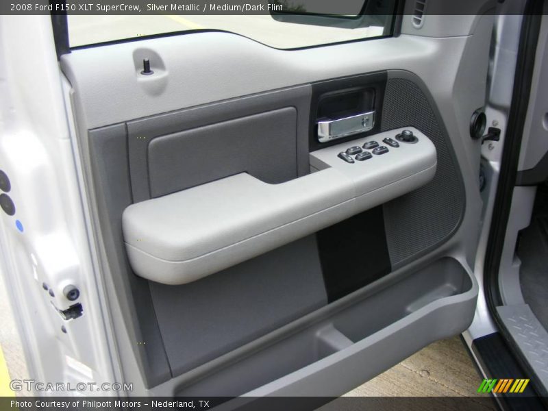 Silver Metallic / Medium/Dark Flint 2008 Ford F150 XLT SuperCrew