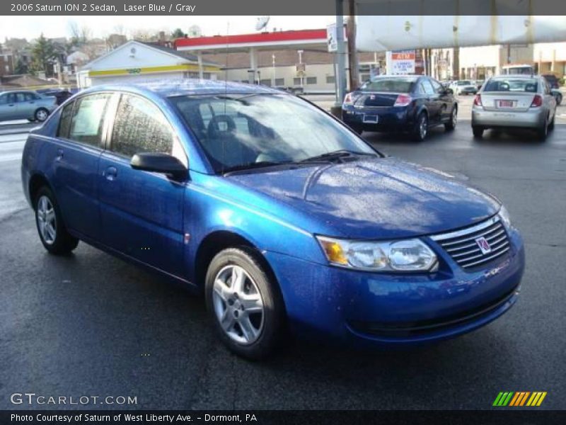 Laser Blue / Gray 2006 Saturn ION 2 Sedan
