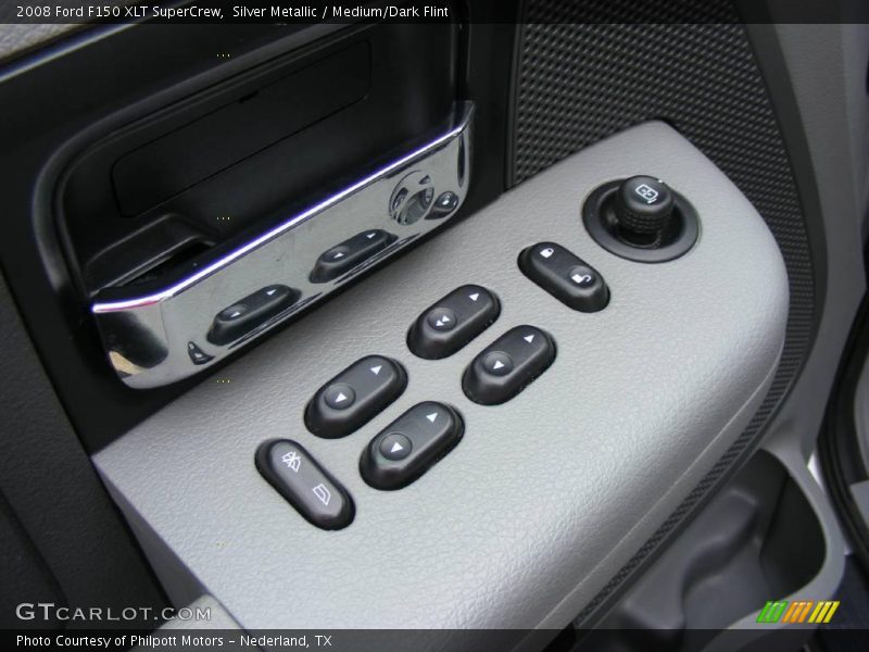 Silver Metallic / Medium/Dark Flint 2008 Ford F150 XLT SuperCrew