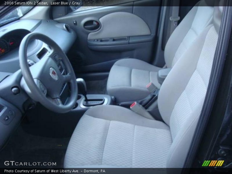 Laser Blue / Gray 2006 Saturn ION 2 Sedan