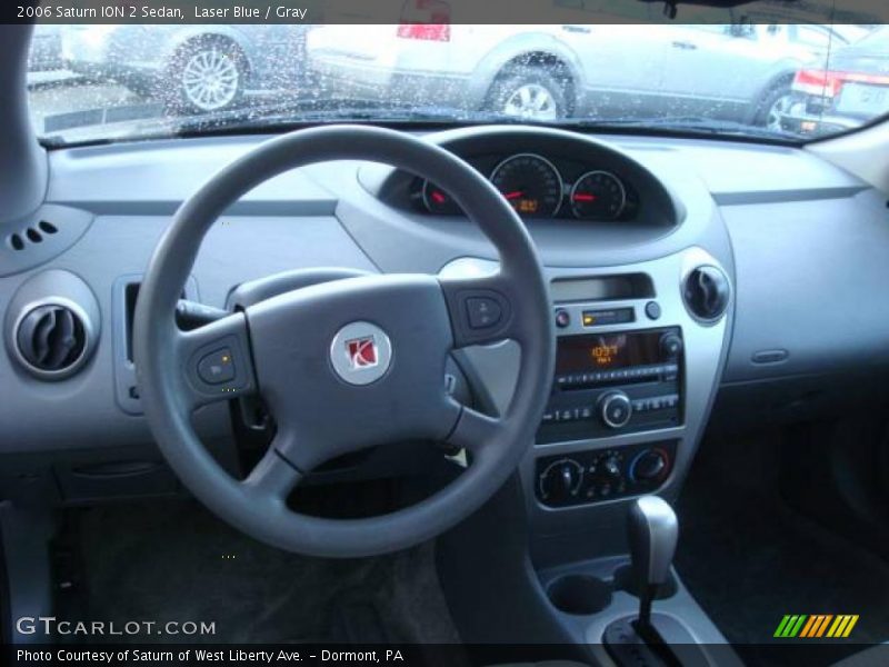 Laser Blue / Gray 2006 Saturn ION 2 Sedan