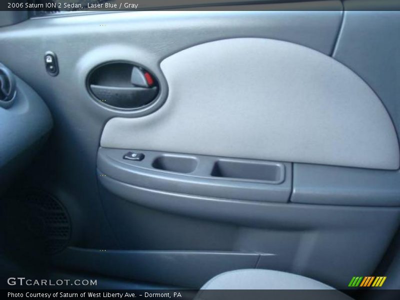 Laser Blue / Gray 2006 Saturn ION 2 Sedan