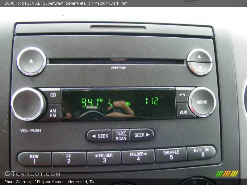 Silver Metallic / Medium/Dark Flint 2008 Ford F150 XLT SuperCrew