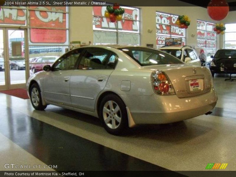 Sheer Silver Metallic / Charcoal 2004 Nissan Altima 2.5 SL