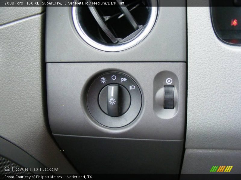 Silver Metallic / Medium/Dark Flint 2008 Ford F150 XLT SuperCrew