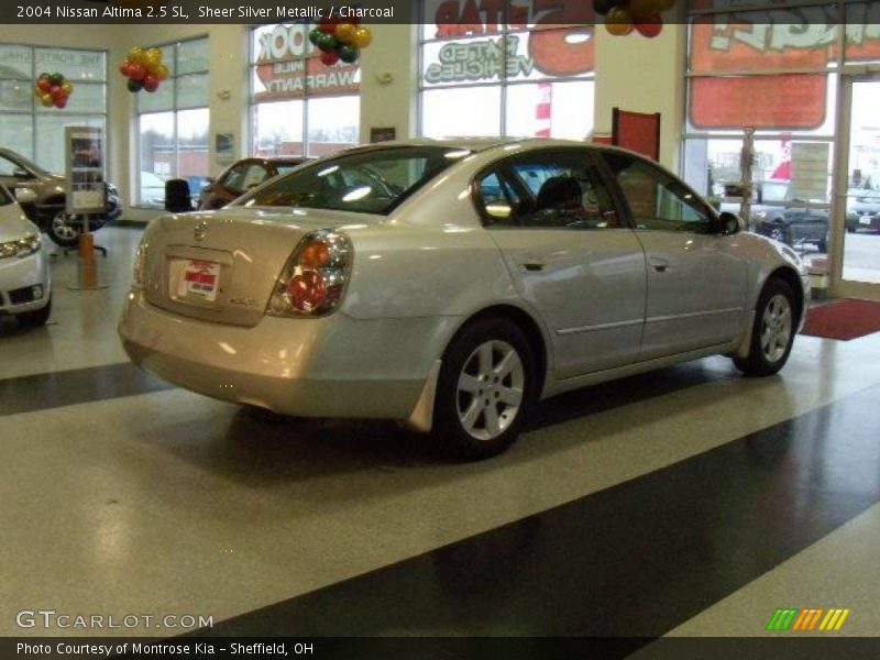 Sheer Silver Metallic / Charcoal 2004 Nissan Altima 2.5 SL