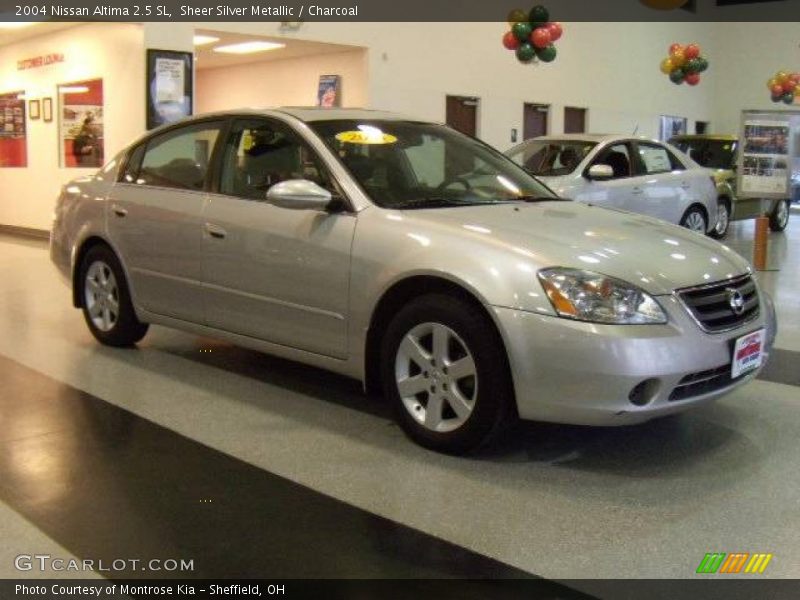 Sheer Silver Metallic / Charcoal 2004 Nissan Altima 2.5 SL