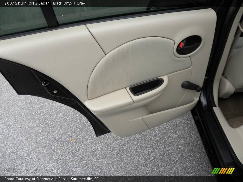 Black Onyx / Gray 2007 Saturn ION 2 Sedan
