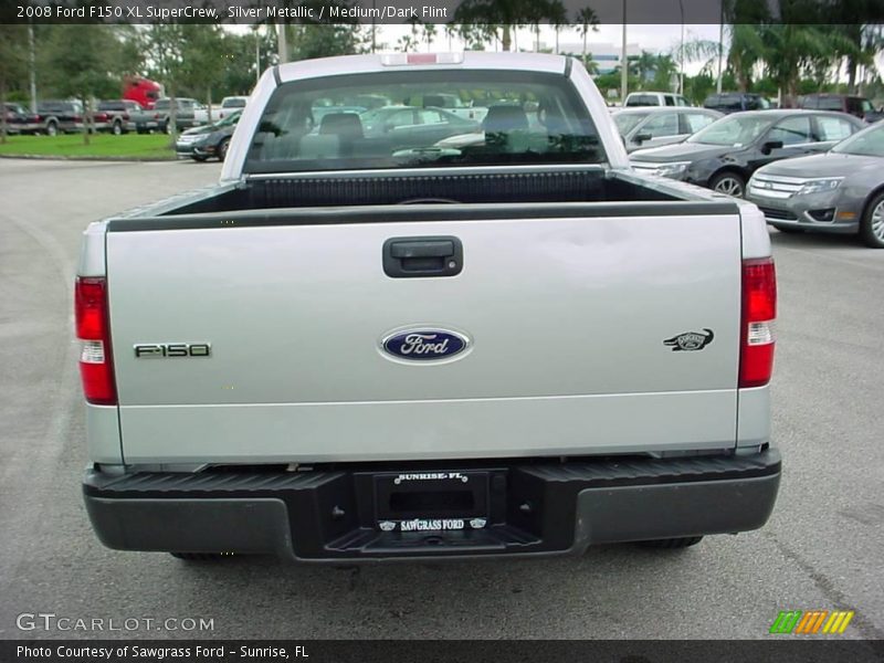 Silver Metallic / Medium/Dark Flint 2008 Ford F150 XL SuperCrew