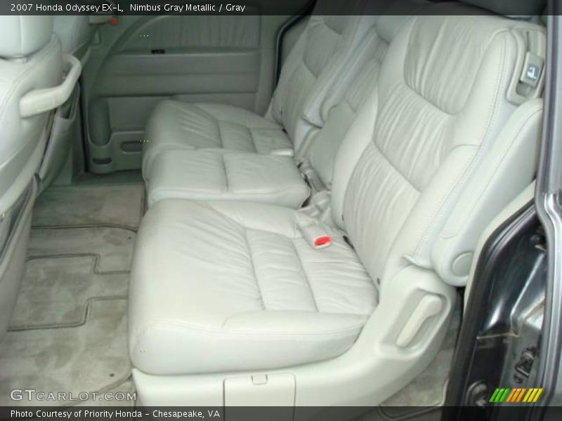 Nimbus Gray Metallic / Gray 2007 Honda Odyssey EX-L