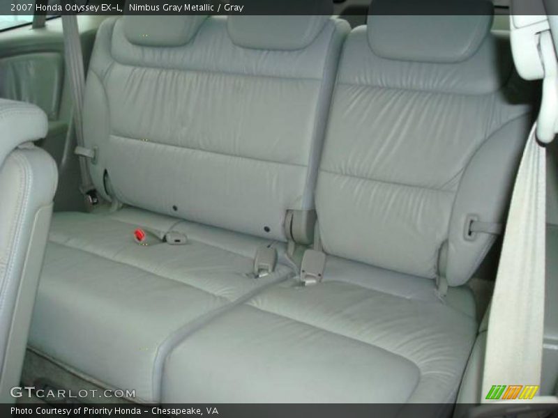 Nimbus Gray Metallic / Gray 2007 Honda Odyssey EX-L