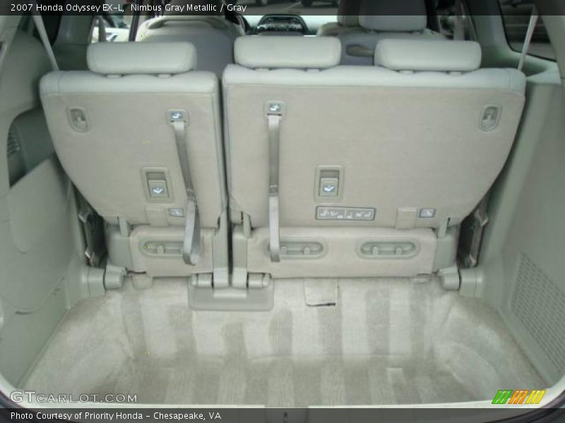 Nimbus Gray Metallic / Gray 2007 Honda Odyssey EX-L