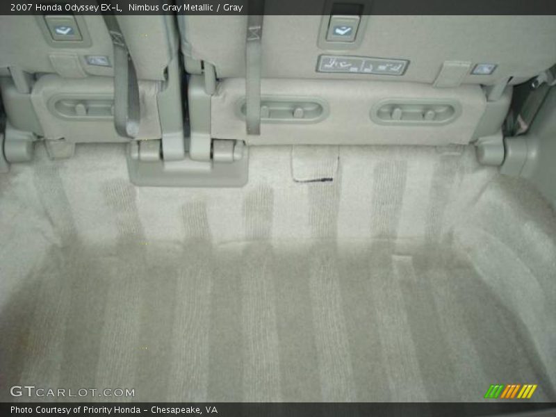 Nimbus Gray Metallic / Gray 2007 Honda Odyssey EX-L