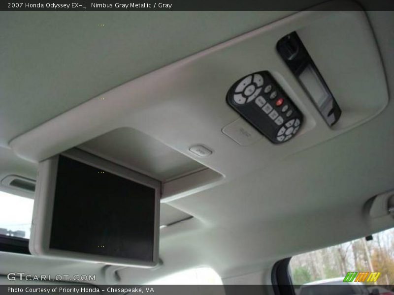 Nimbus Gray Metallic / Gray 2007 Honda Odyssey EX-L