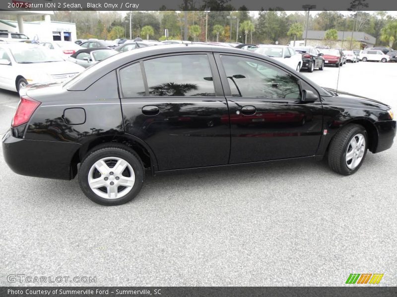 Black Onyx / Gray 2007 Saturn ION 2 Sedan