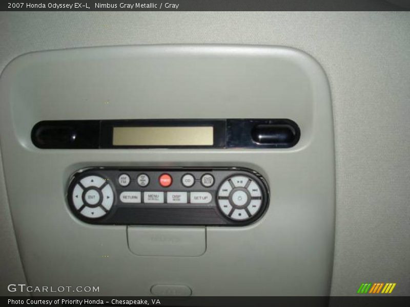 Nimbus Gray Metallic / Gray 2007 Honda Odyssey EX-L