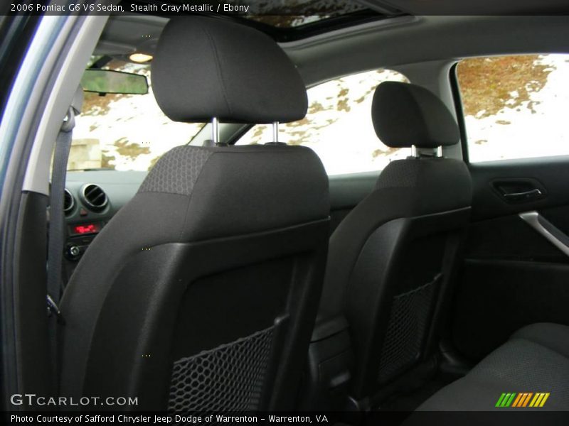 Stealth Gray Metallic / Ebony 2006 Pontiac G6 V6 Sedan