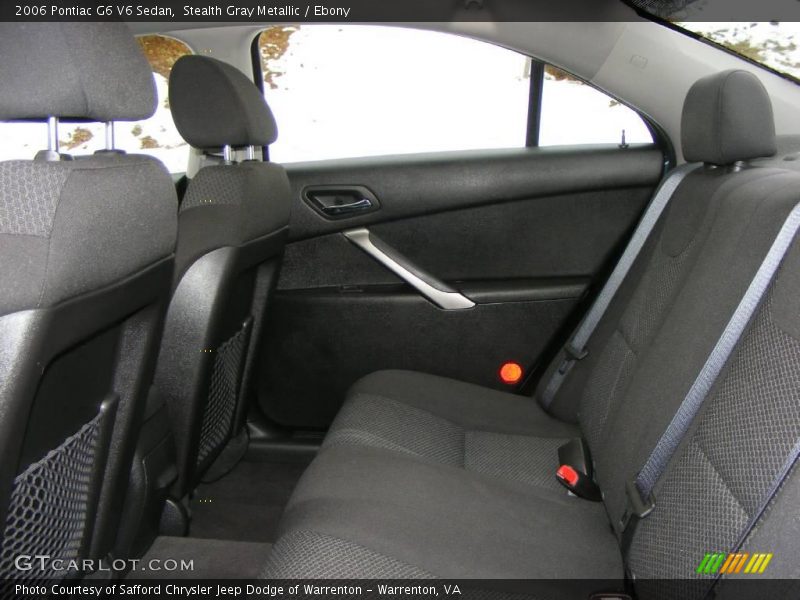 Stealth Gray Metallic / Ebony 2006 Pontiac G6 V6 Sedan
