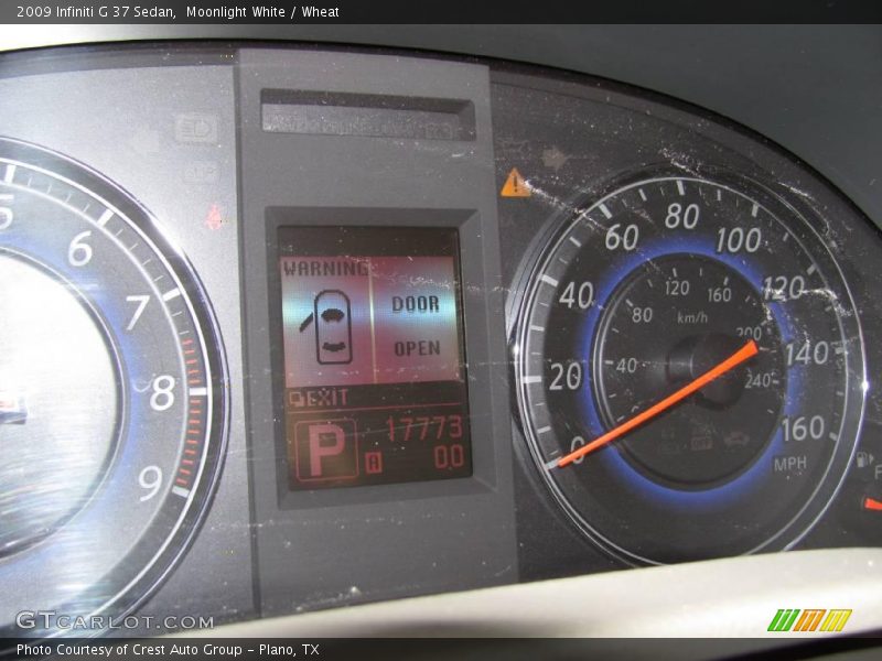 Moonlight White / Wheat 2009 Infiniti G 37 Sedan