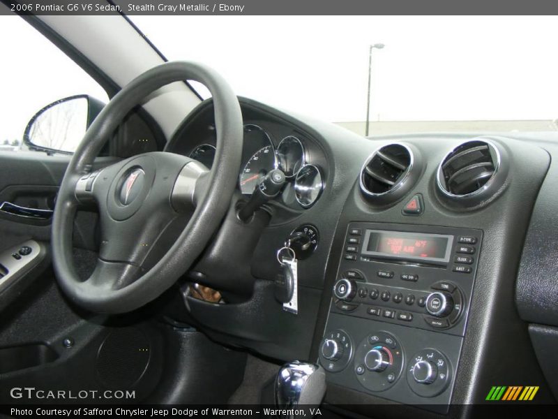 Stealth Gray Metallic / Ebony 2006 Pontiac G6 V6 Sedan
