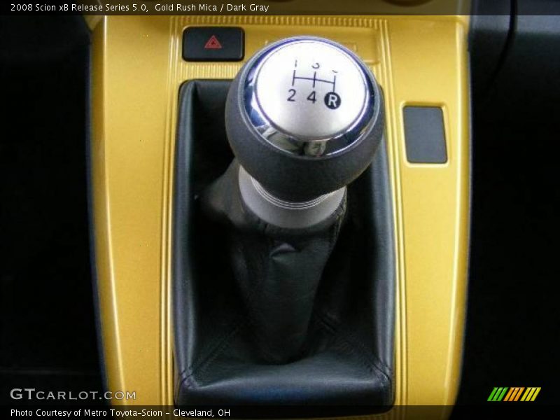 Gold Rush Mica / Dark Gray 2008 Scion xB Release Series 5.0