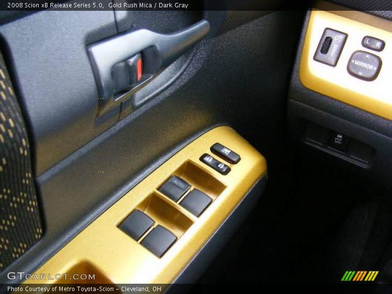 Gold Rush Mica / Dark Gray 2008 Scion xB Release Series 5.0