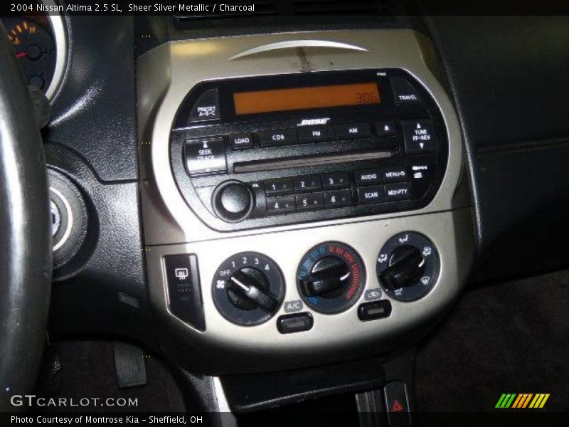 Sheer Silver Metallic / Charcoal 2004 Nissan Altima 2.5 SL