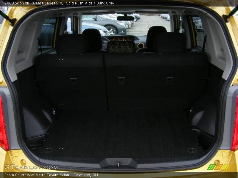 Gold Rush Mica / Dark Gray 2008 Scion xB Release Series 5.0