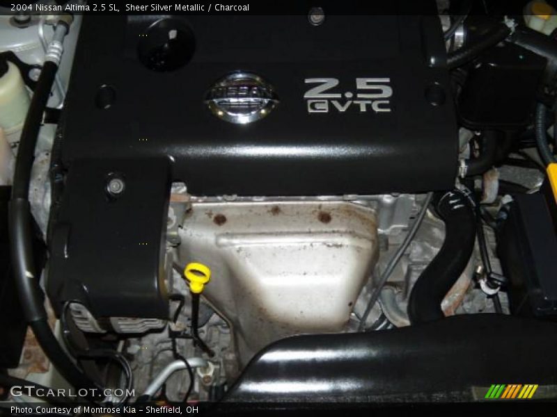 Sheer Silver Metallic / Charcoal 2004 Nissan Altima 2.5 SL