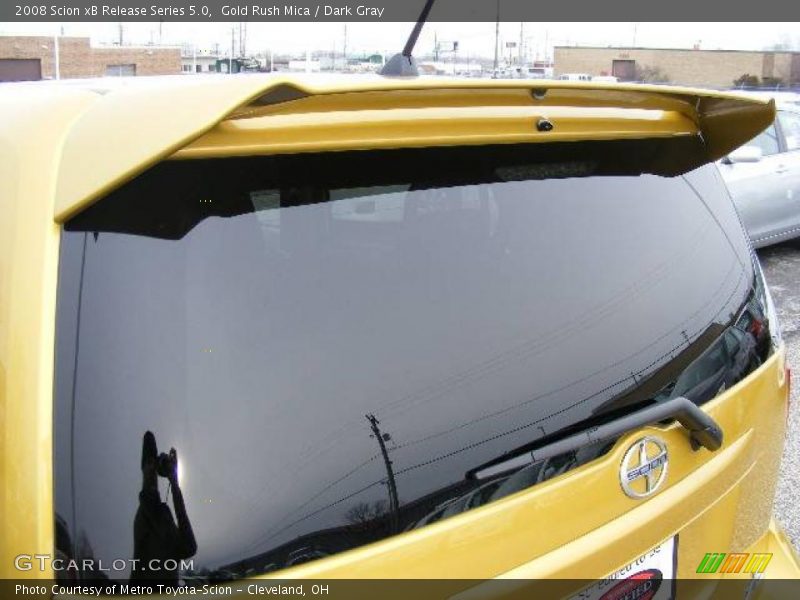 Gold Rush Mica / Dark Gray 2008 Scion xB Release Series 5.0