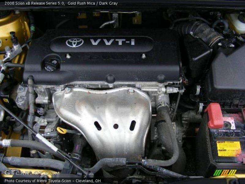 Gold Rush Mica / Dark Gray 2008 Scion xB Release Series 5.0